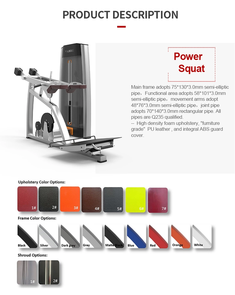 Wholesale New Design Exercise Functional Trainer Machine Commercial Gym Fitness Equipment Powerful Squat